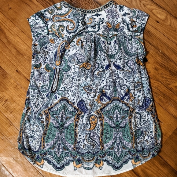 Daniel Rainn Boho Blouse Small - Picture 5 of 5